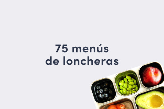 75 menús de loncheras