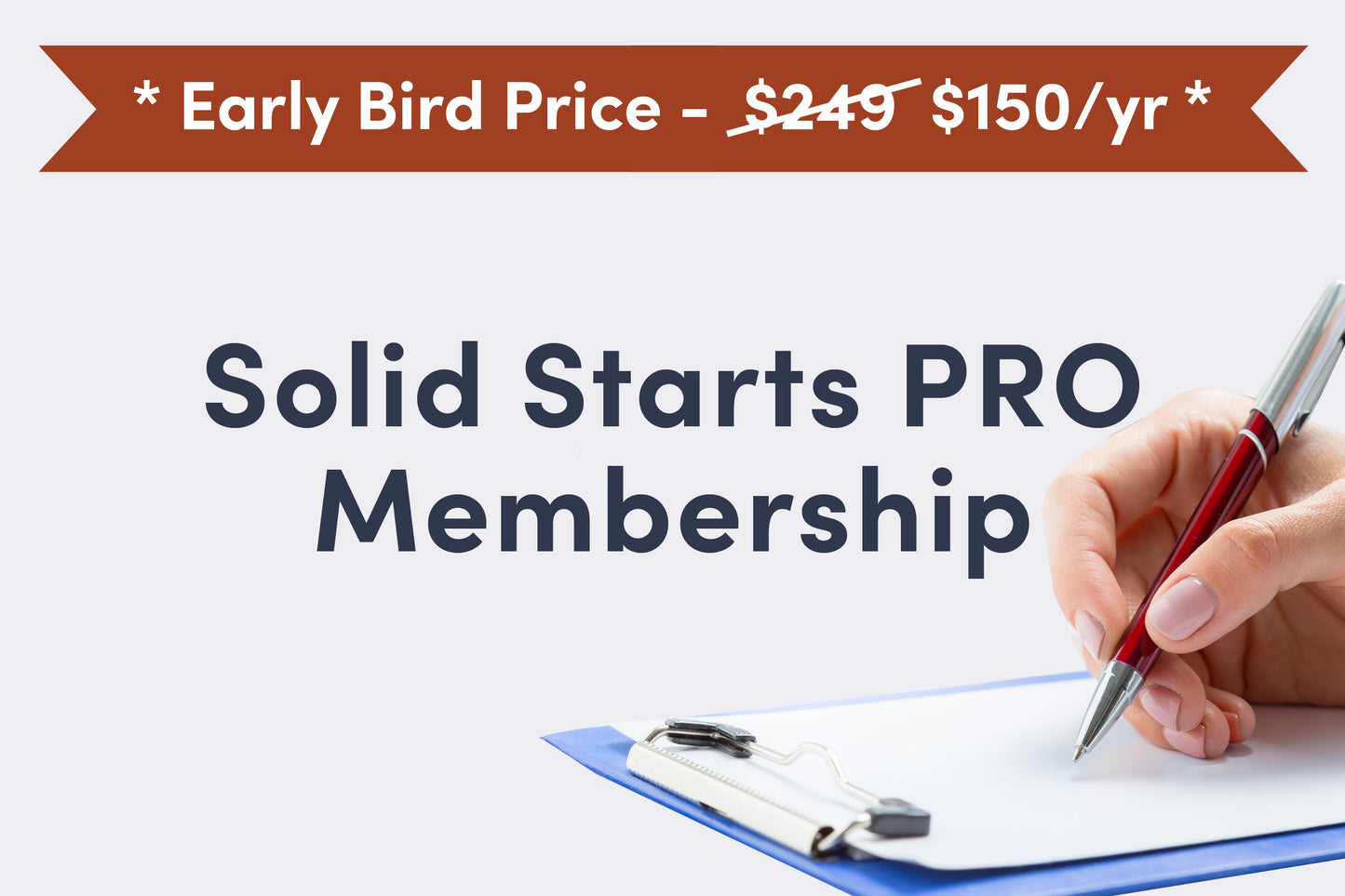 Solid Starts PRO Annual Membership (Early Bird)