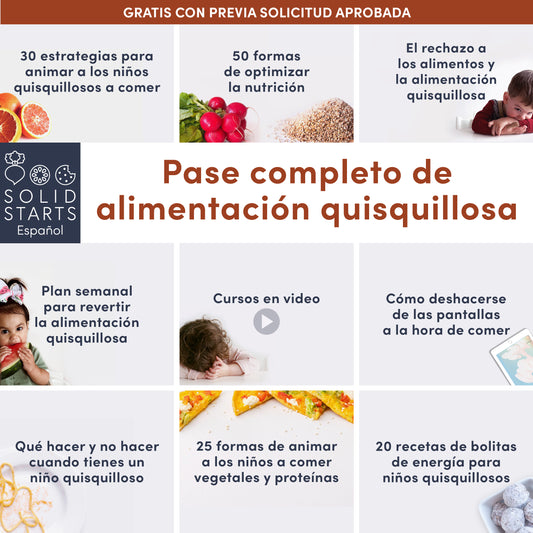 Pase completo de alimentación quisquillosa (Gratis con previa solicitud aprobada)