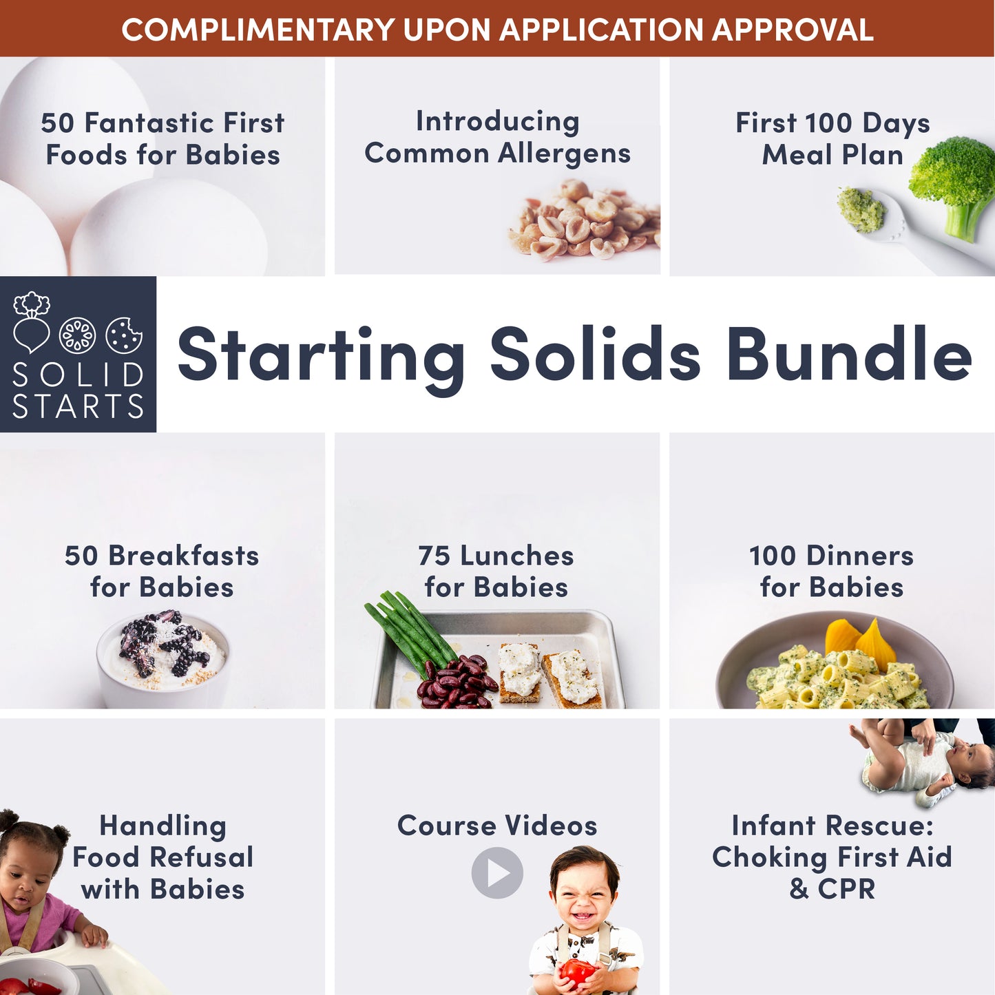 Starting Solids Bundle (Complimentary Upon Application Approval)