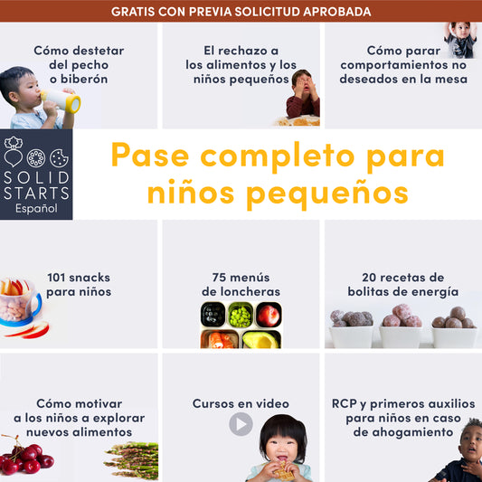 Pase completo para niños pequeños (Gratis con previa solicitud aprobada)