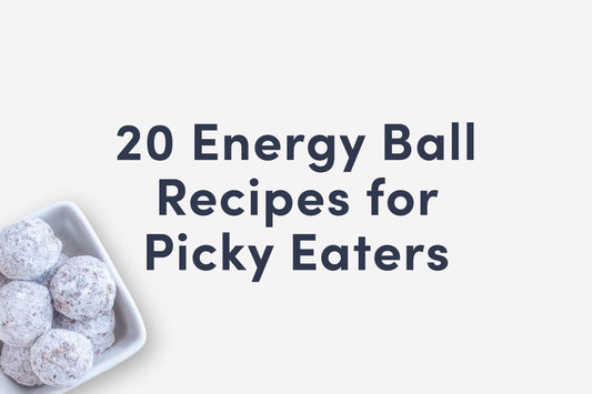 20 recetas de Energy Ball para comedores quisquillosos