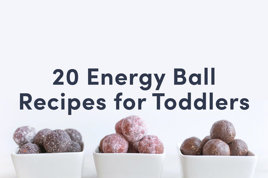 20 recetas de Energy Ball para niños pequeños