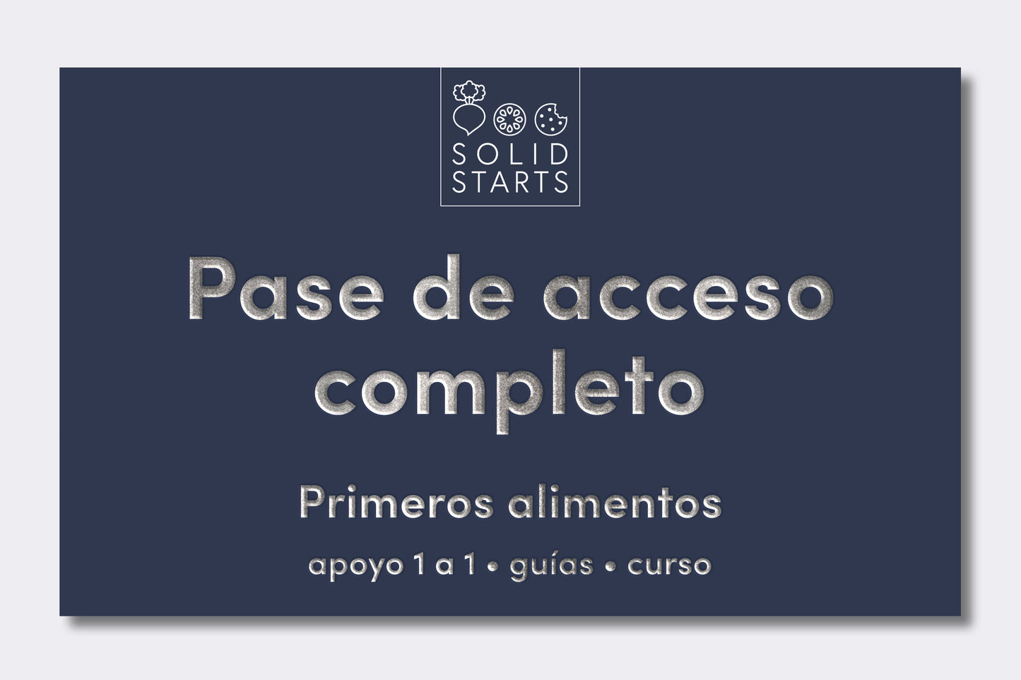 Pase de acceso completo - Primeros alimentos