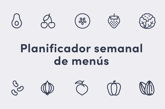 Plantilla de planificador de comidas semanales